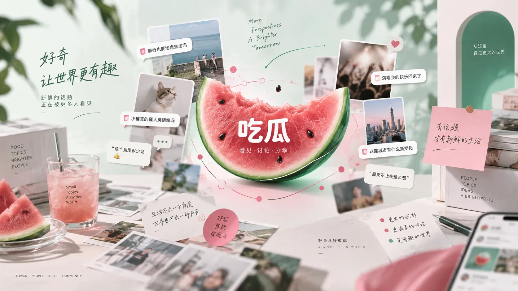 每日吃瓜与热点整理主视觉